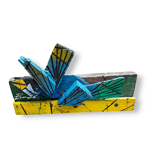 Michael Banks 10x6 Freestanding "Blue Bird" Assemblage WP6349